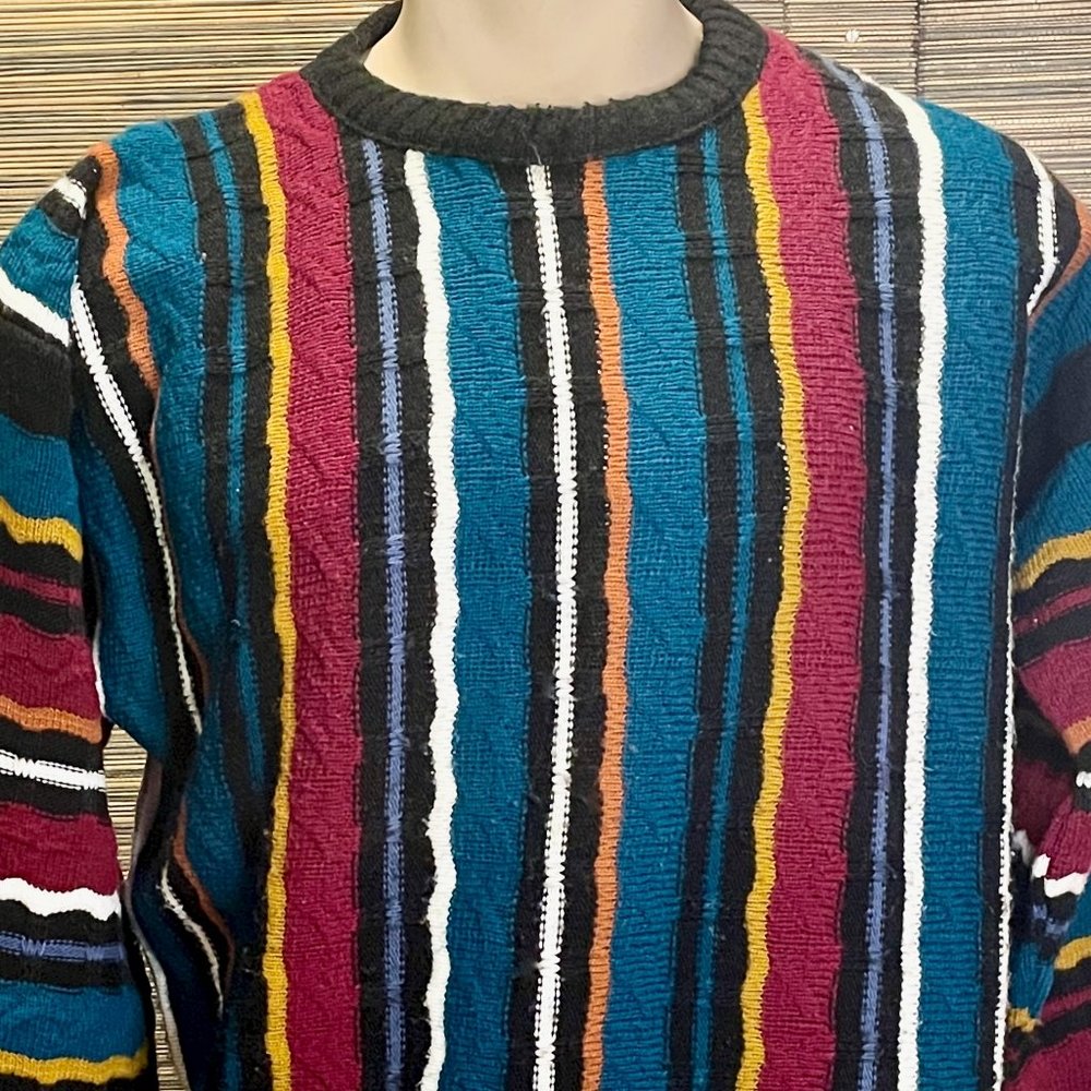 Vintage Atlas Sweater (M) (Biggie Coogie Style)